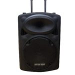 Munex 8" rechargable trolley speaker with mic